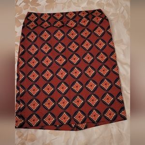Ann Taylor Patterned Skirt